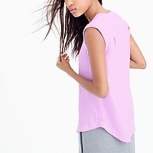 NWT J. Crew Sleeveless Popover Shirt